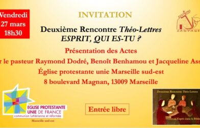 Présentation des actes de Théo-Lettres – Vendredi 27 mars 2026 à 18h30
